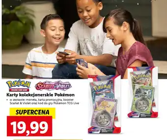 Lidl Karty kolekcjonerskie Pokémon oferta