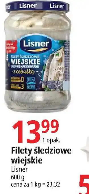 E.Leclerc Filety śledziowe wiejskie 600 g oferta
