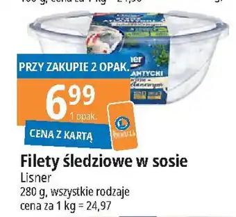 E.Leclerc Filety śledziowe w sosie 280 g oferta