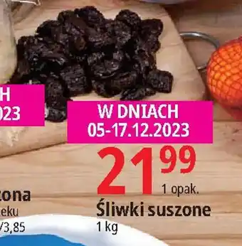 E.Leclerc Śliwki suszone 1 kg oferta