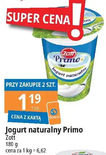 E.Leclerc Jogurt naturalny Primo 180 g oferta