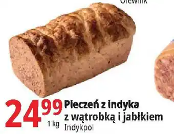 E.Leclerc Pieczeń z indyka z wątrobką i jabłkiem 1 kg oferta