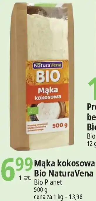 E.Leclerc Mąka kokosowa Bio NaturaVena 500 g oferta