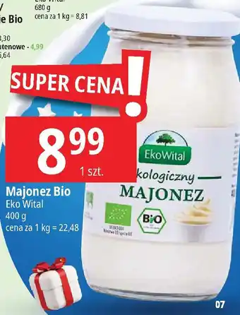 E.Leclerc Majonez Bio 400 g oferta