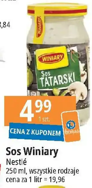 E.Leclerc Sos Winiary 250 ml oferta