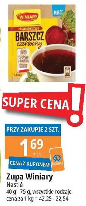 E.Leclerc Zupa Winiary 40-75 g oferta