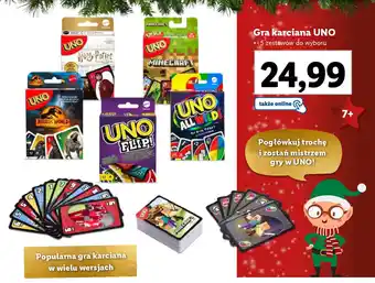 Lidl Gra karciana UNO oferta