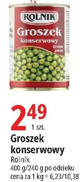 E.Leclerc Groszek konserwowy 400/240 g oferta