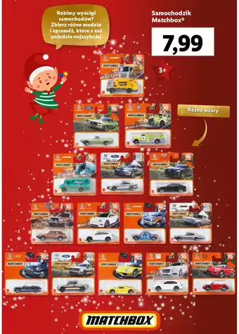 Lidl Samochodzik Matchbox oferta