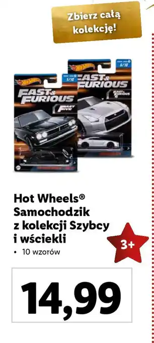 Lidl Hot Wheels Samochodzik z kolekcji Szybcy i wściekli oferta