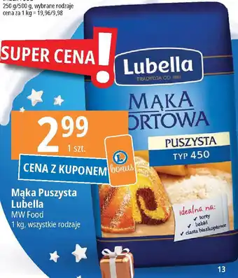 E.Leclerc Mąka Puszysta Lubella 1 kg oferta