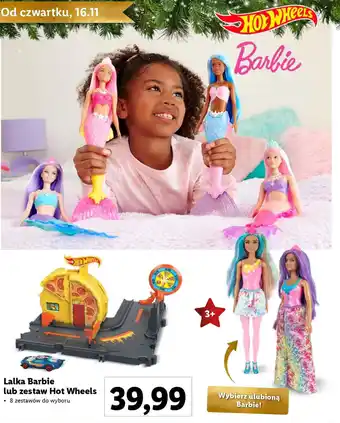 Lidl Lalka Barbie lub zestaw Hot Wheels oferta
