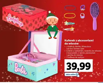 Lidl Kuferek z akcesoriami do włosów oferta