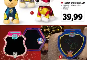 Lidl Tablet znikopis LCD oferta