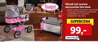 Lidl Wózek lub zestaw akcesoriów dla lalek oferta
