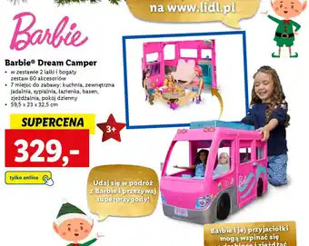 Lidl Barbie Dream Camper oferta