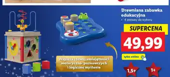 Drewniana zabawka edukacyjna