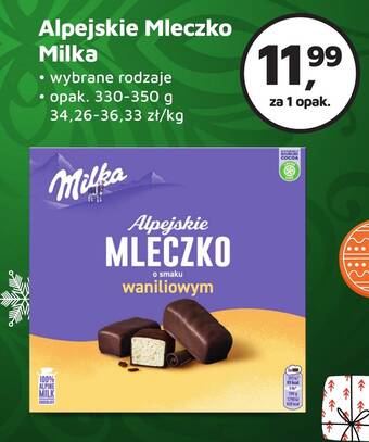 Odido Alpejskie Mleczko Milka 330-350g oferta