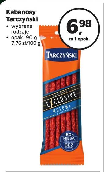 Odido Kabanosy Tarczyński 90 g oferta