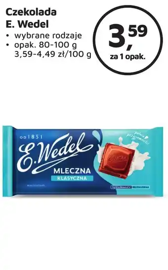 Odido Czekolada E. Wedel 80-100g oferta