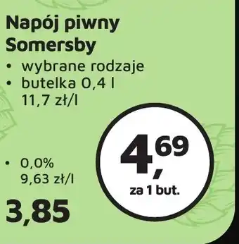 Odido Napój piwny Somersby 0,4l oferta