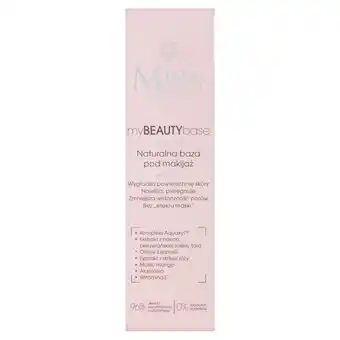 Miya mybeautybase naturalna baza pod makijaż, 30 ml. data ważności 29.02.2024