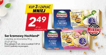 Lewiatan Ser kremowy Hochland 90g oferta