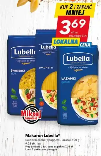 Lewiatan Makaron Lubella 400g oferta