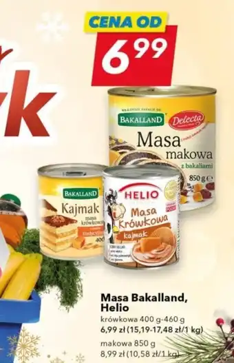 Masa Bakalland Helio 400-460g