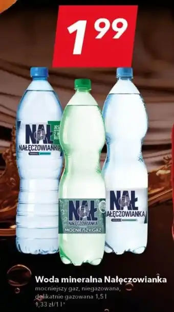 Lewiatan Woda mineralna Nałęczowianka 1,5l oferta