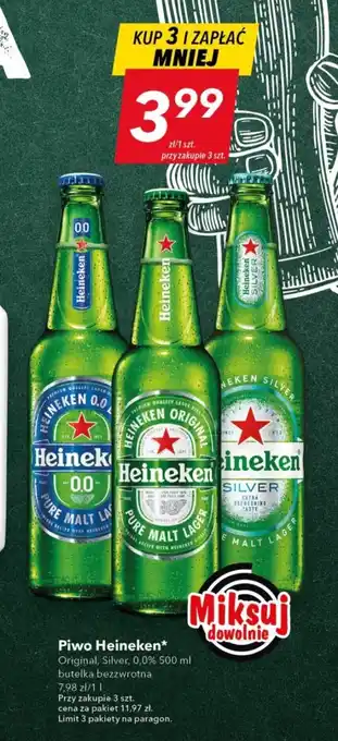Lewiatan Piwo Heineken 500 ml oferta