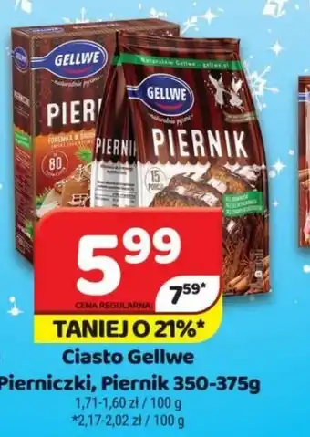 Delfin Ciasto Gellwe Pierniczki Piernik 350-375g oferta