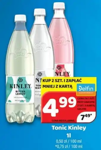 Delfin Tonic Kinley 1l oferta