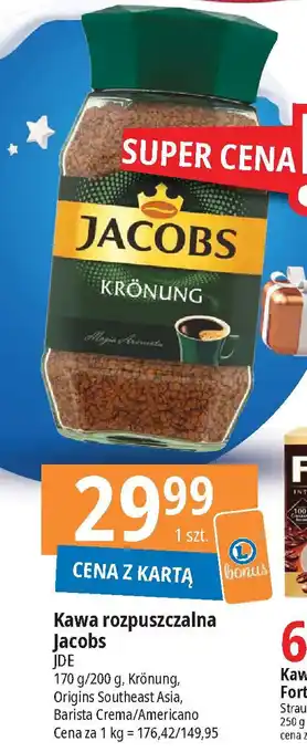 E.Leclerc Kawa rozpuszczalna Jacobs 170/200 g oferta