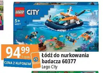 E.Leclerc Łódź do nurkowania badacza 60377 Lego City oferta