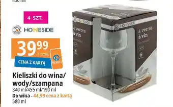 Kieliszki do wina/ wody/szampana