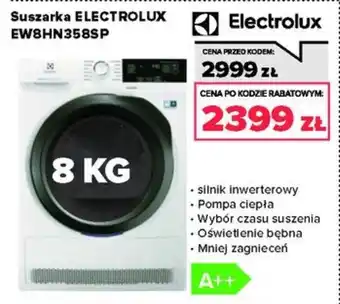 Neonet Suszarka ELECTROLUX EW8HN358SP oferta