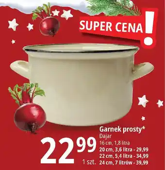 E.Leclerc Garnek prosty oferta
