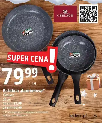 E.Leclerc Patelnia aluminiowa oferta