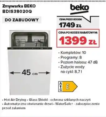 Zmywarka BEKO BDIS380200