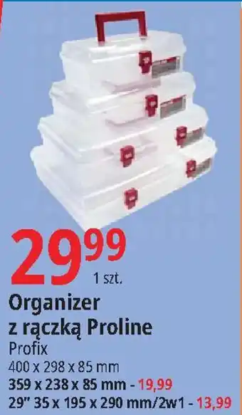 E.Leclerc Organizer z rączką Proline oferta