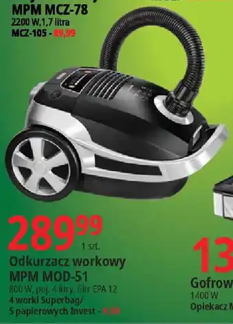 E.Leclerc Odkurzacz workowy MPM MOD-51 oferta