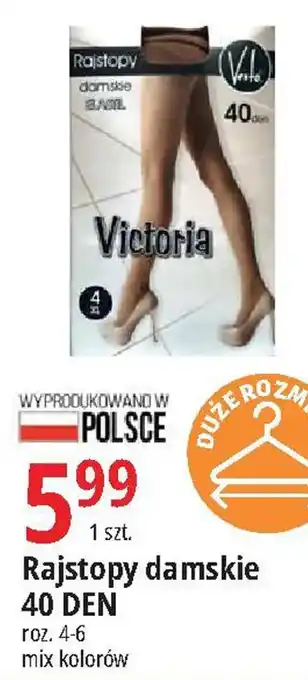 E.Leclerc Rajstopy damskie 40 DEN oferta