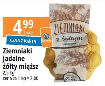 E.Leclerc Ziemniaki jadalne żółty miąższ 2,5 kg oferta