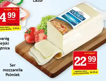 Gram Market Ser mozzarella Polmlek 1kg oferta