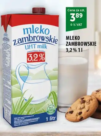 Eurocash Cash & Carry MLEKO ZAMBROWSKIE 3,2% 1 L oferta