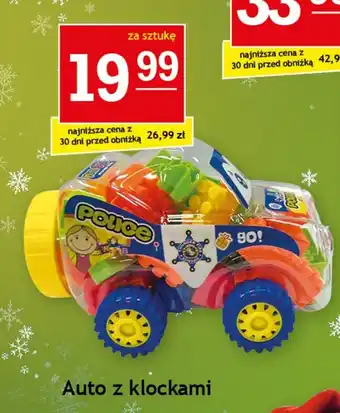 Auto z klockami