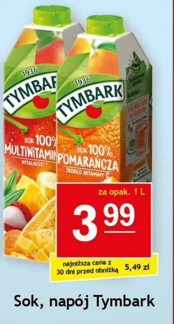 Gram Market Sok, napój Tymbark 1l oferta