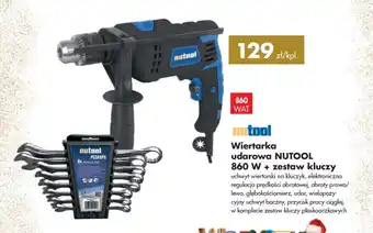 Mrówka nutool Wiertarka udarowa NUTOOL 860 WAT + zestaw kluczy oferta