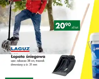 Łopata śniegowa szer. robocza 38 cm